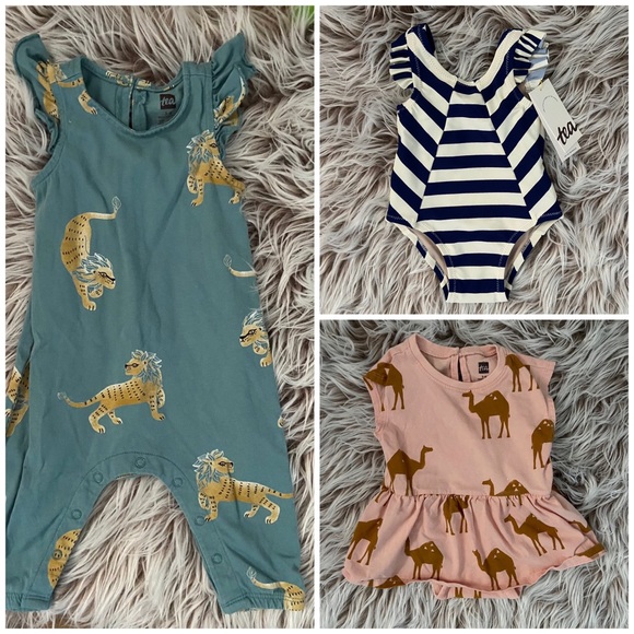 Tea Collection Other - Tea Collection Baby Girl Lot 3-6M